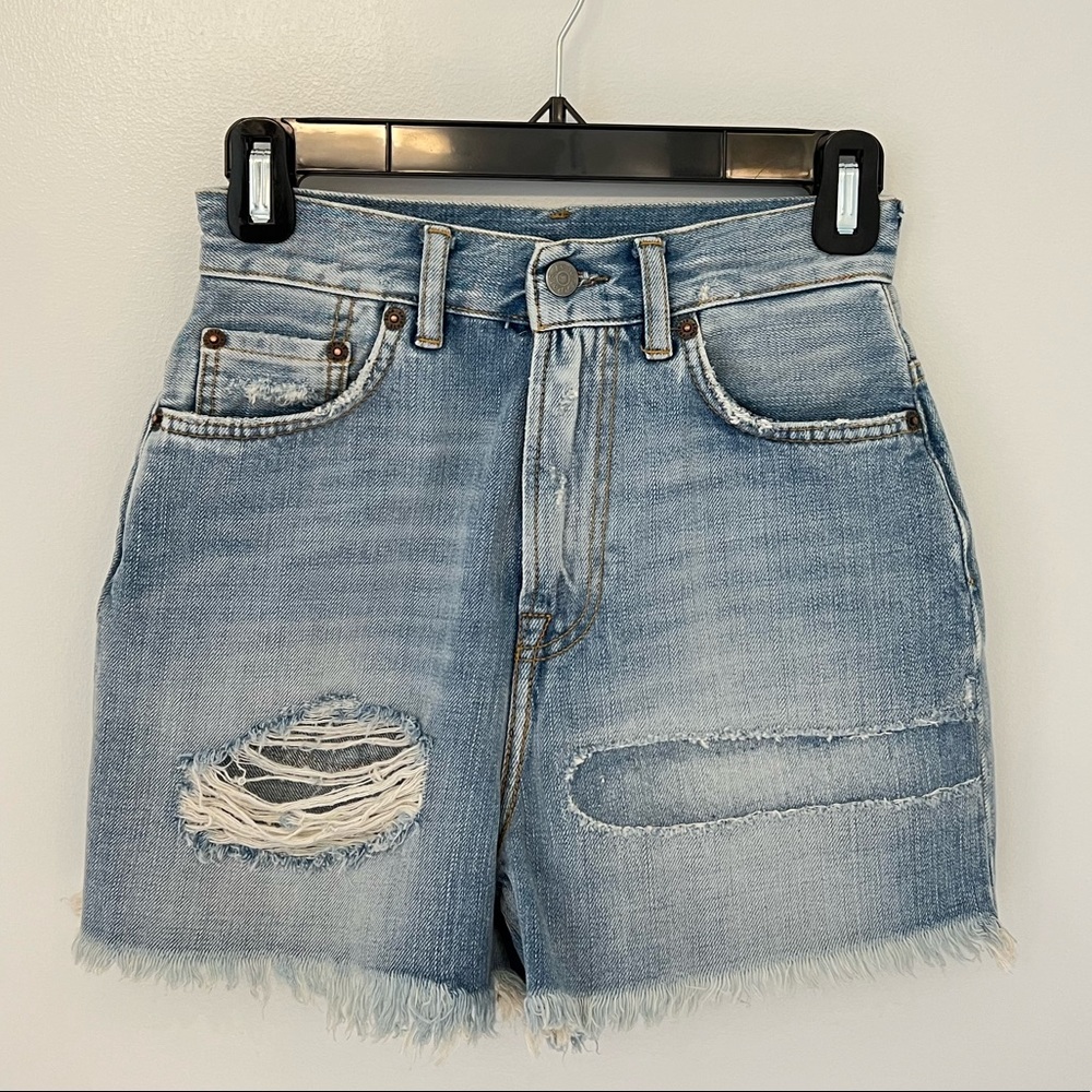 95% NEW Acne Studios Denim Shorts / Size 25